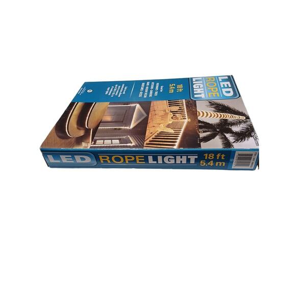 18 ft LED Rope Light Indoor Outdoor Holiday Porch Patio Pathway Palm Trees Party - Picture 9 of 14